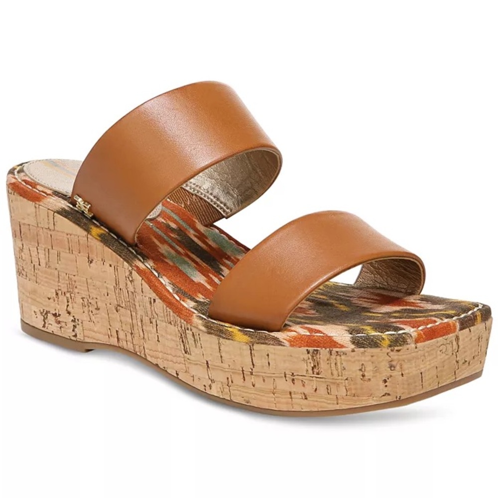 Sam Edelman Tan Platform Sandals